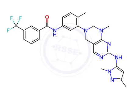 Chemical structure of Pluripotin Impurity 4