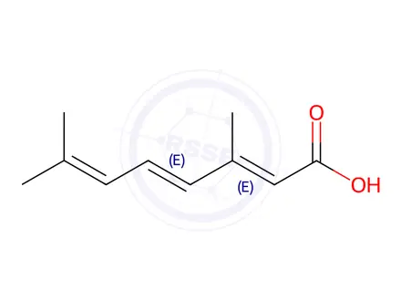 Chemical structure of Tretinoin Impurity 1