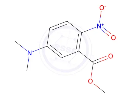 Chemical structure of Methyl 5-(dimethylamino)-2-nitrobenzoate