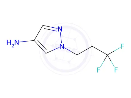 Chemical structure of 1-(3,3,3-Trifluoropropyl)-1h-pyrazol-4-amine