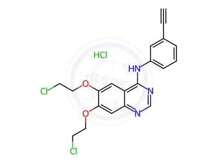 Chemical structure of Erlotinib Hydrochloride Impurity 1