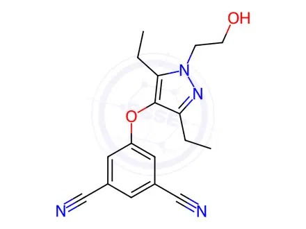 Chemical structure of Lersivirine