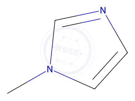 Chemical structure of 1-Methylimidazole