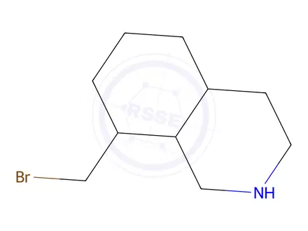 Chemical structure of 8-(bromomethyl)-1,2,3,4-tetrahydroisoquinoline