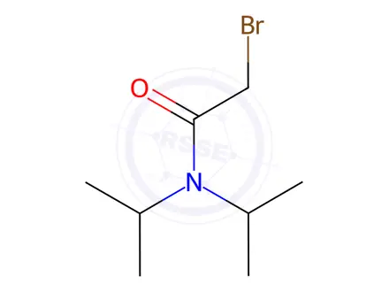 Chemical structure of 2-Bromo-N,N-diisopropylacetamide