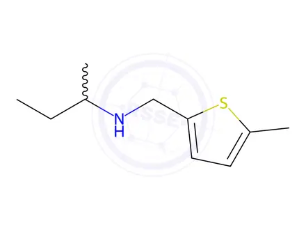 Chemical structure of n-((5-Methylthiophen-2-yl)methyl)butan-2-amine