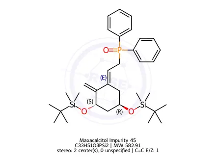 Chemical structure of Maxacalcitol Impurity 45