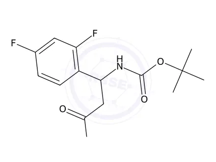 Chemical structure of Methyl 3-((tert-butoxycarbonyl)amino)-3-(2,4-difluorophenyl)propanoate