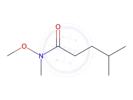 Chemical structure of N-Methoxy-N,4-dimethylpentanamide