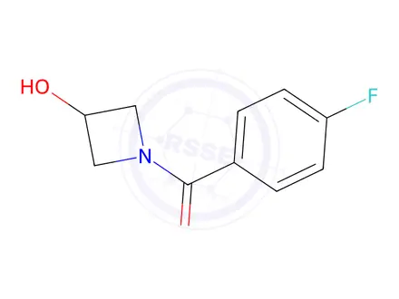 Chemical structure of 1-(4-fluorobenzoyl)azetidin-3-ol