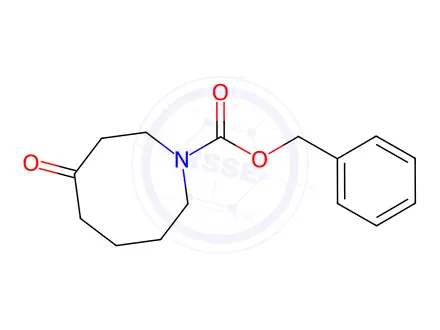 Chemical structure of Benzyl 4-oxoazocane-1-carboxylate