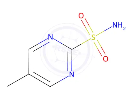 Chemical structure of 2-Pyrimidinesulfonamide,5-methyl-(9CI)