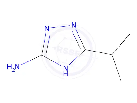 Chemical structure of 5-Isopropyl-1H-1,2,4-triazol-3-amine
