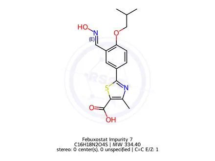 Chemical structure of Febuxostat Impurity 192