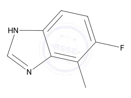 Chemical structure of 5-Fluoro-4-methylbenzimidazole