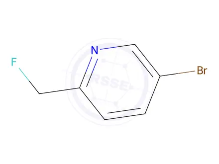 Chemical structure of 5-Bromo-2-(fluoromethyl)pyridine