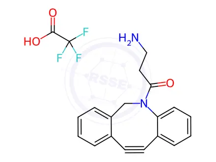 Chemical structure of Dbco-Amine TFA