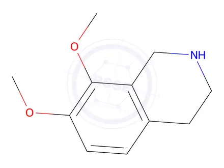 Chemical structure of 7,8-Dimethoxy-1,2,3,4-tetrahydroisoquinoline Hydrochloride