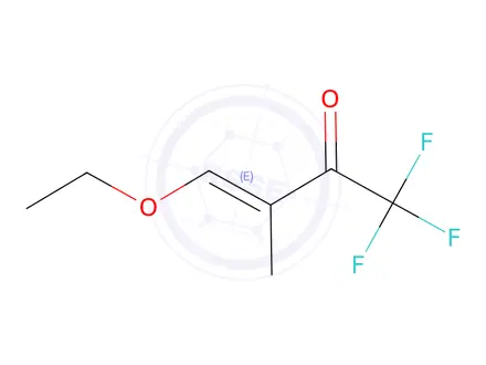 Chemical structure of 4-Ethoxy-1,1,1-trifluoro-3-methylbut-3-en-2-one