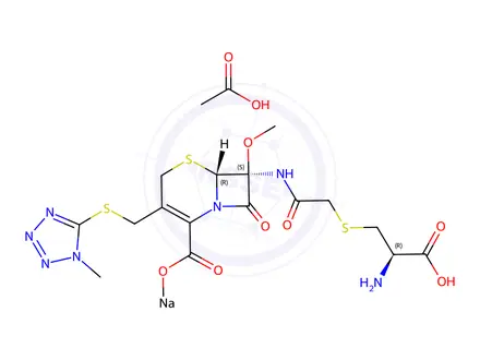 Chemical structure of Cefminox Impurity 38