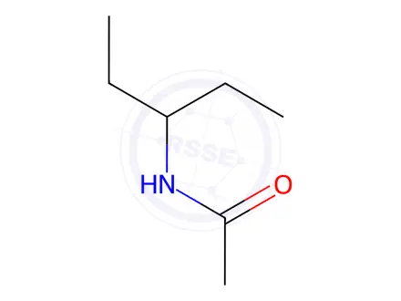 Chemical structure of N-(Pentan-3-yl)acetamide