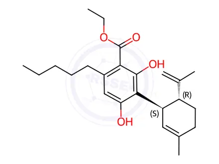 Chemical structure of Cannabidiol Impurity 16