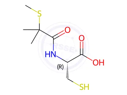Chemical structure of Bucillamine Impurity 3