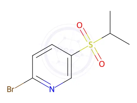 Chemical structure of 2-Bromo-5-(isopropylsulfonyl)pyridine