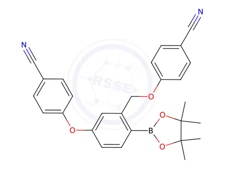 Chemical structure of Crisaborole Impurity 165