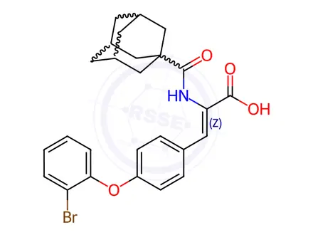 Chemical structure of [(1S,2R)-2,3-Bis(acetyloxy)-1-[1-phenyl-1H-pyrazolo[3,4-b]quinoxalin-3-yl]propyl]β-D-glucopyranoside 2,3,4,6-tetraacetate