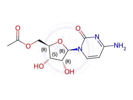 Chemical structure of Azacitidine Impurity 129