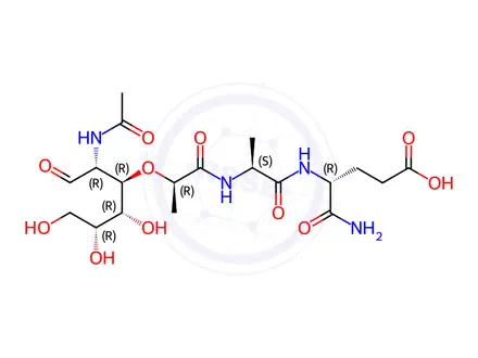 Chemical structure of Muramyl Dipeptide