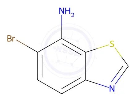 Chemical structure of 6-BroMobenzo[d]thiazol-7-aMine