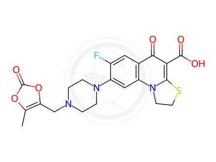 Chemical structure of Prulifloxacin Impurity 3