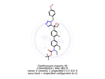 Chemical structure of Olmesartan Medoxomil Impurity 188