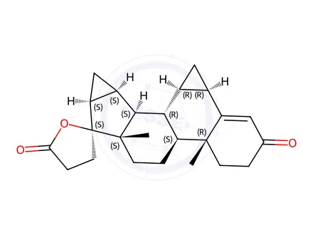 Chemical structure of Drospirenone