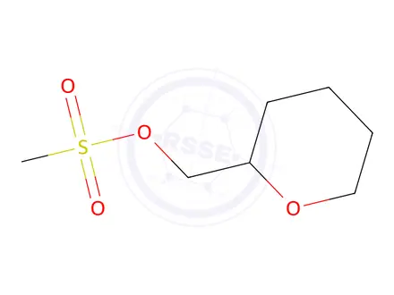Chemical structure of oxan-2-ylmethyl methanesulfonate