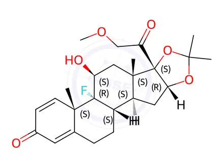 Chemical structure of Triamcinolone Impurity 69