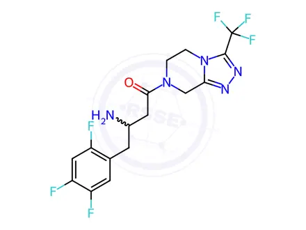 Chemical structure of Sitagliptin Impurity 26