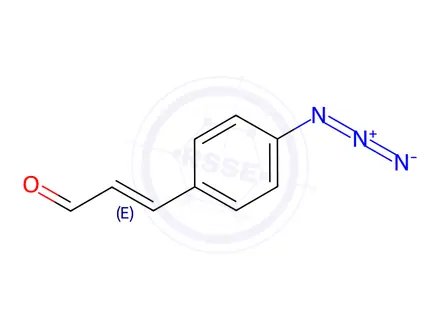 Chemical structure of 4-AZIDOPHENYLACRYLALDEHYDE