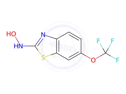 Chemical structure of N-Hydroxy Riluzole