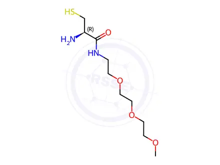 Chemical structure of Acetylcysteine Impurity 329