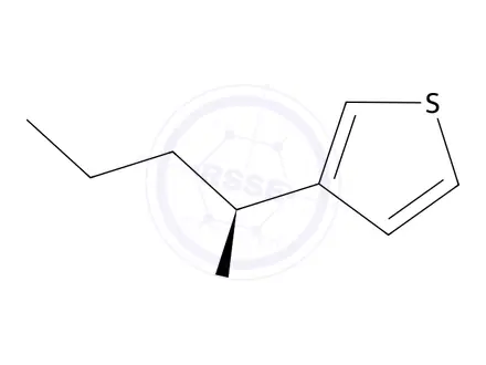 Chemical structure of (S)-1-(thiophen-3-yl)butan-1-amine