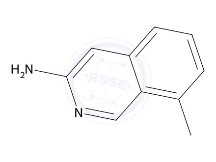 Chemical structure of 8-Methylisoquinolin-3-amine