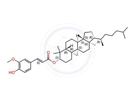 Chemical structure of Oryzanol Impurity 1