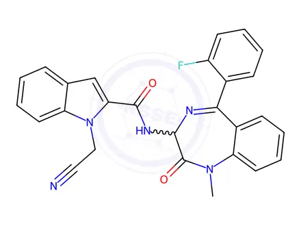 Chemical structure of Devazepide Impurity 82