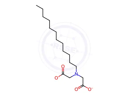 Chemical structure of DISODIUM LAURIMINODIACETATE