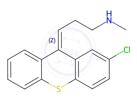 Chemical structure of Chlorprothixene EP Impurity C