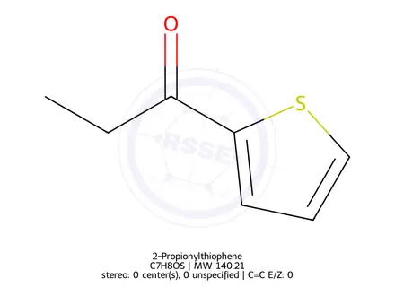 Chemical structure of 2-Propionylthiophene