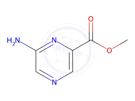 Chemical structure of Methyl 6-Aminopyrazine-2-carboxylate